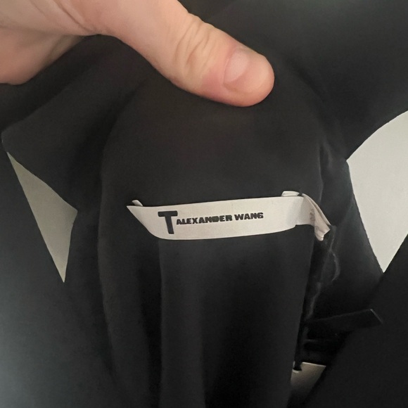 NWT T by Alexander Wang Plunge Neck Mini Dress - Picture 4 of 4